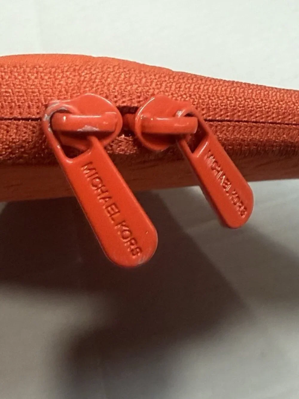 Michael Kors Neoprene Laptop Case Orange
